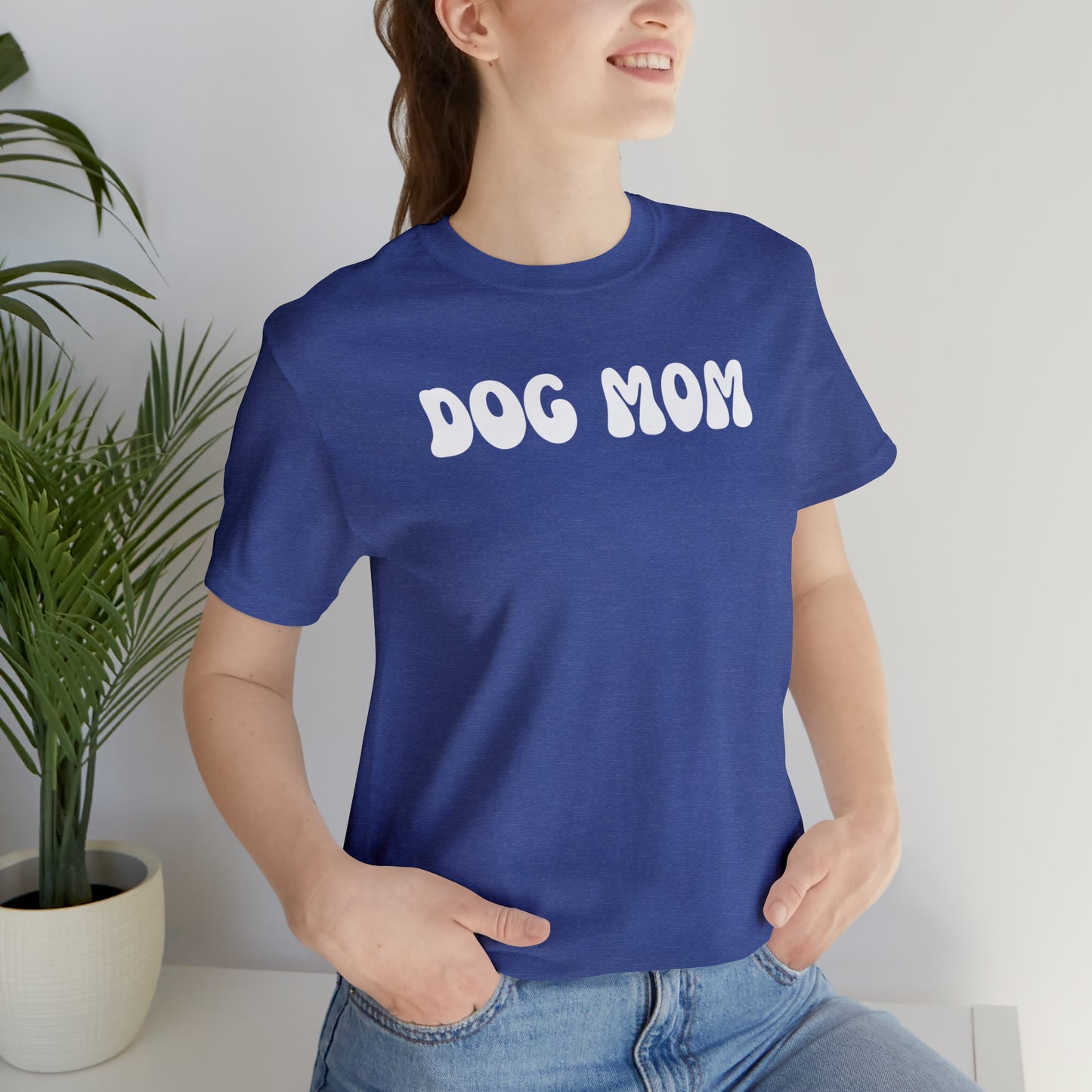 Retro Dog Mom Tee