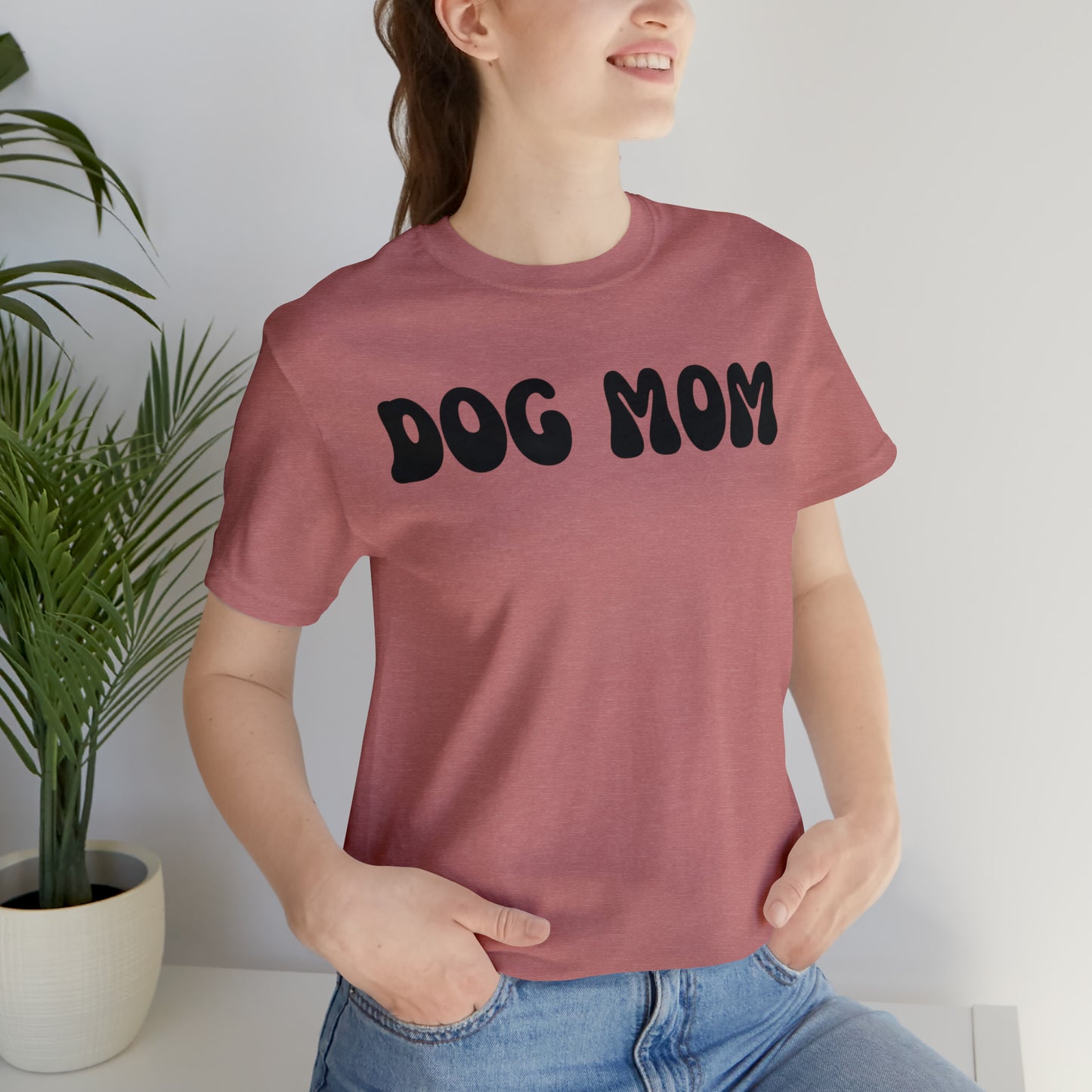 Retro Dog Mom Tee