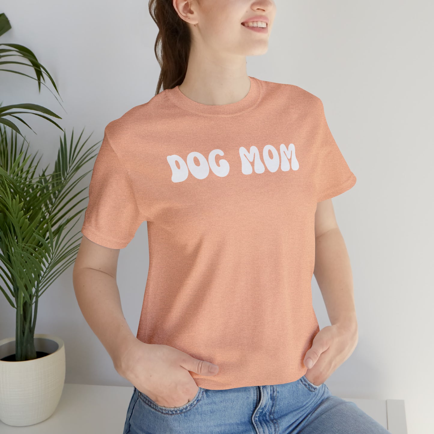 Retro Dog Mom Tee