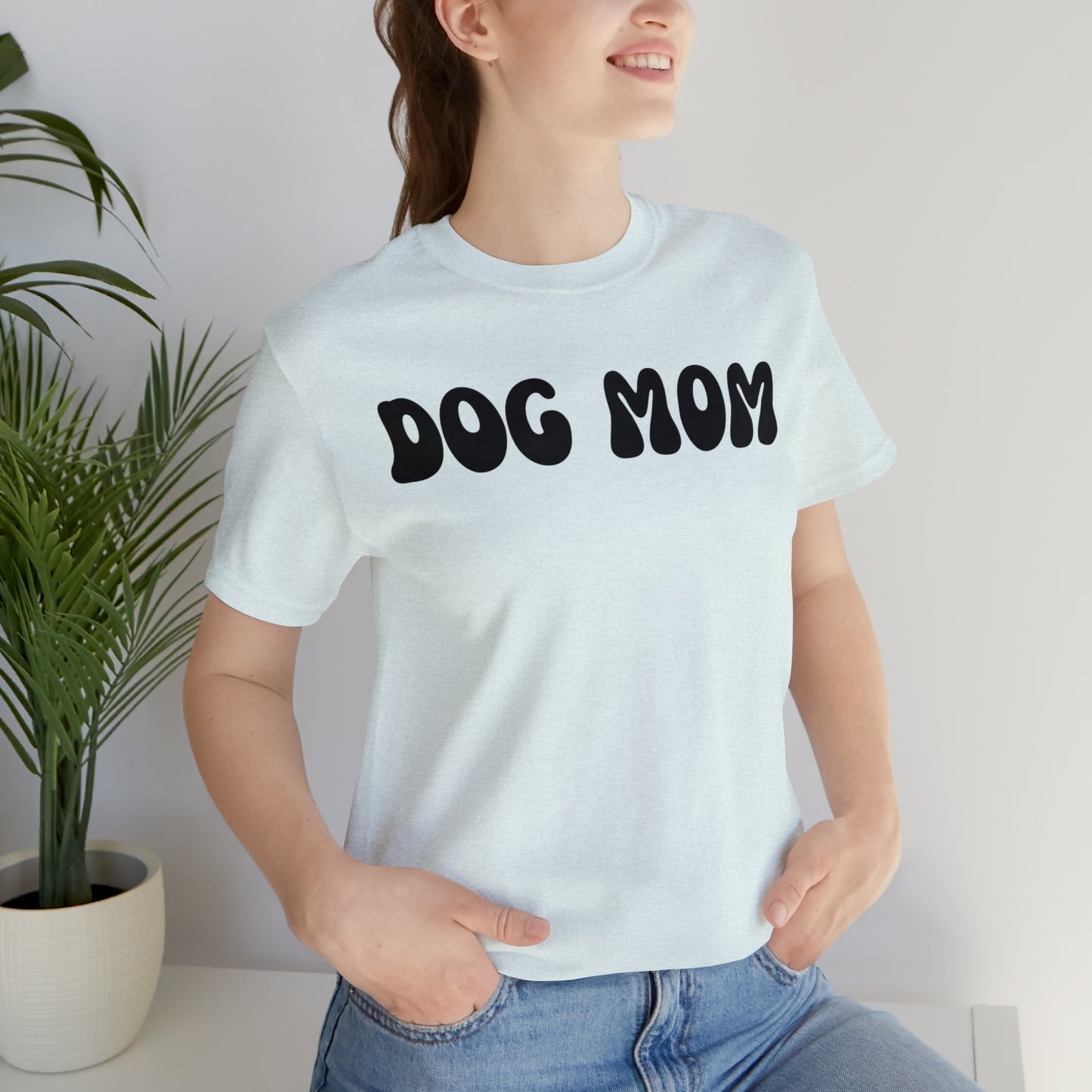 Retro Dog Mom Tee