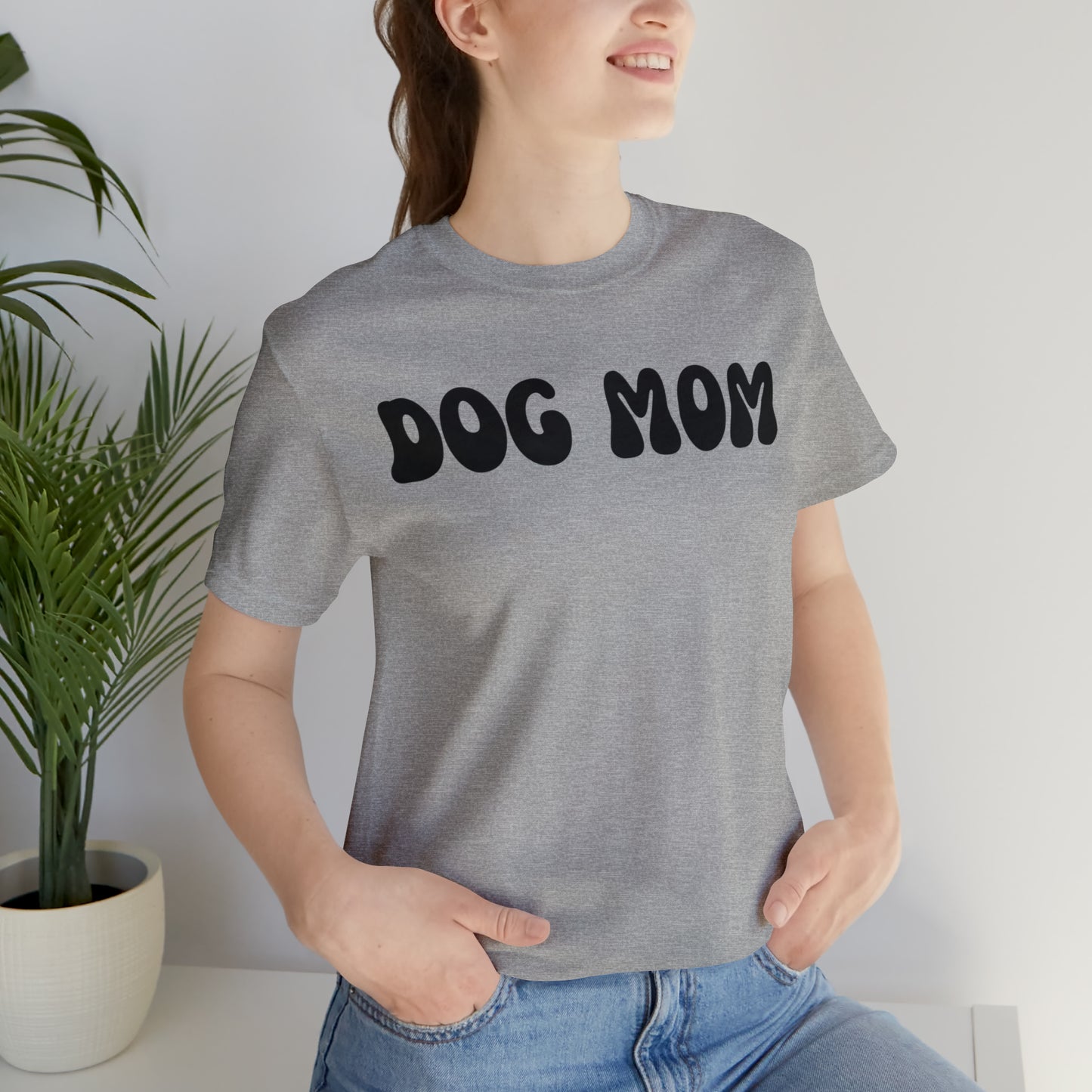 Retro Dog Mom Tee