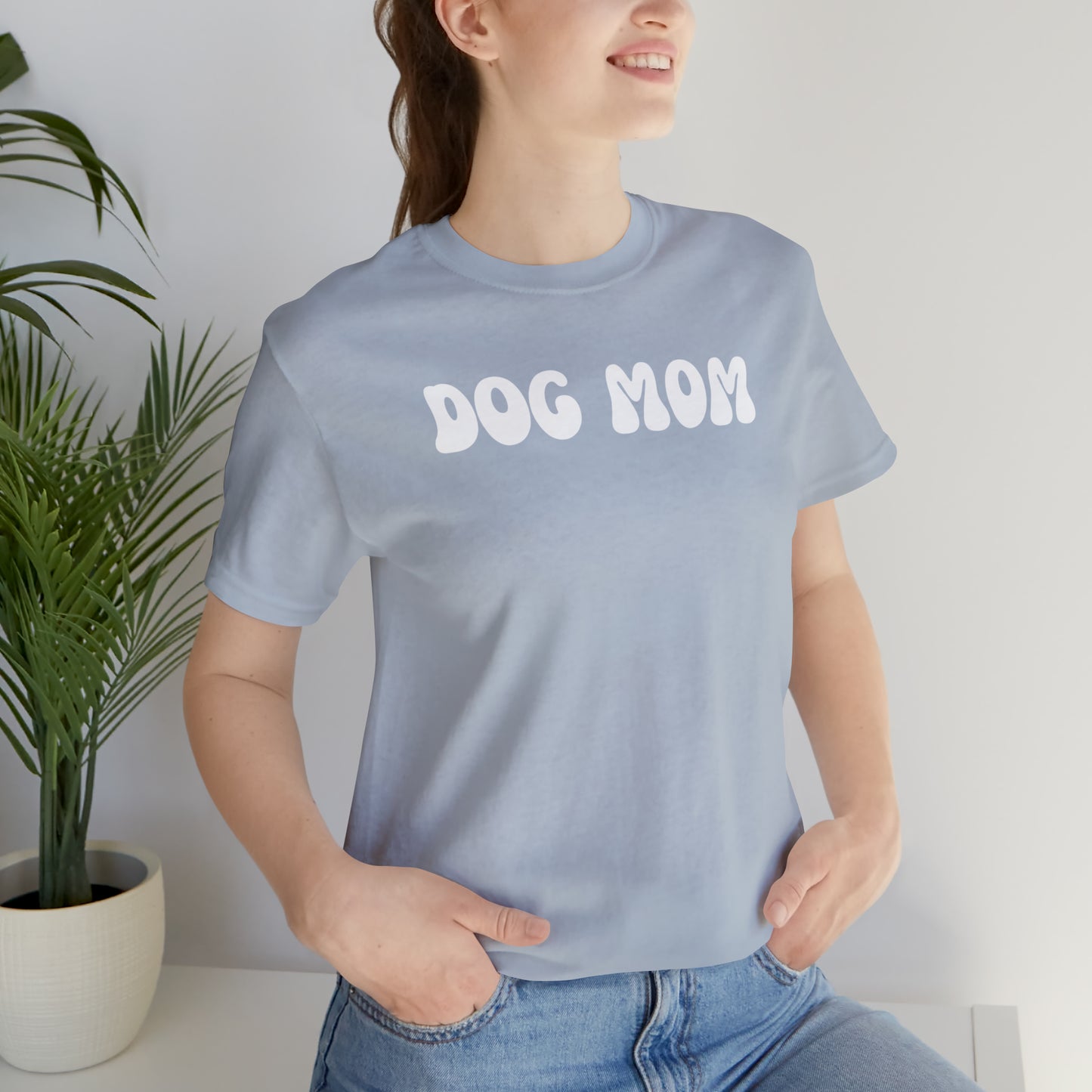 Retro Dog Mom Tee