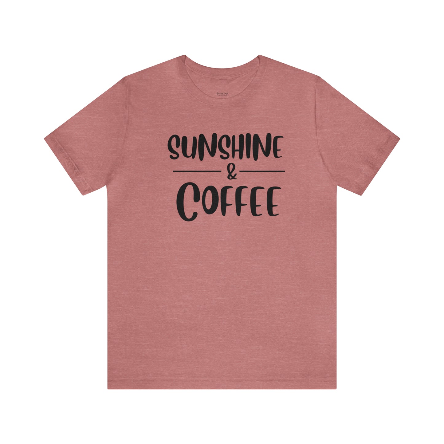 Playful Sunshine & Coffee Tee